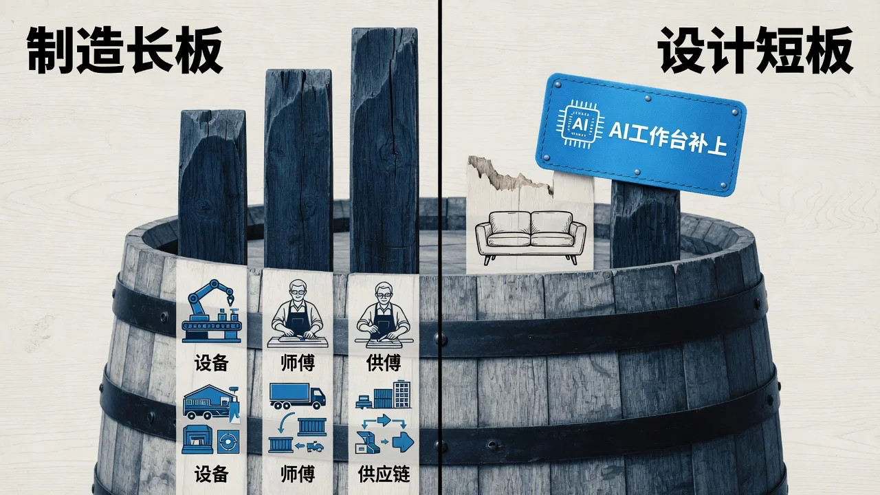 产业带工厂制造是长板、设计是短板,AI工作台补的就是这一块