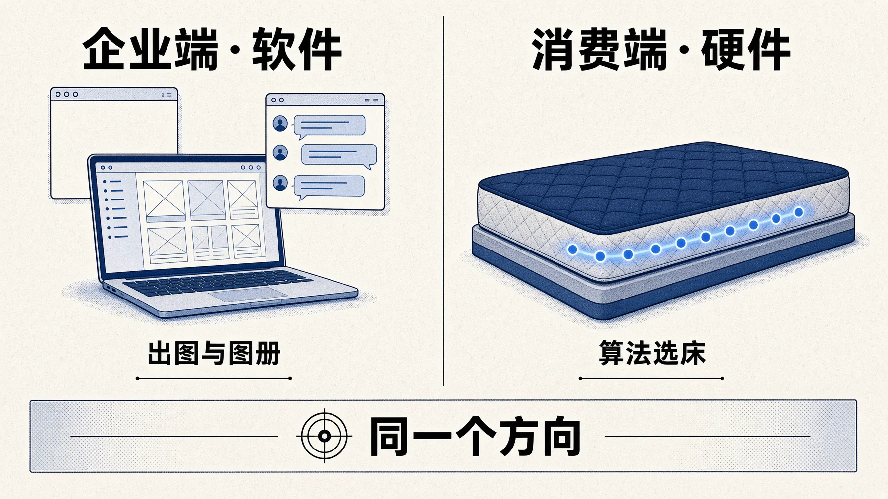 进界AI软件帮企业做生意,硬件把AI装进卖出去的床垫里